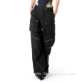 Women Camouflage Cargo Pants Multiple Pockets